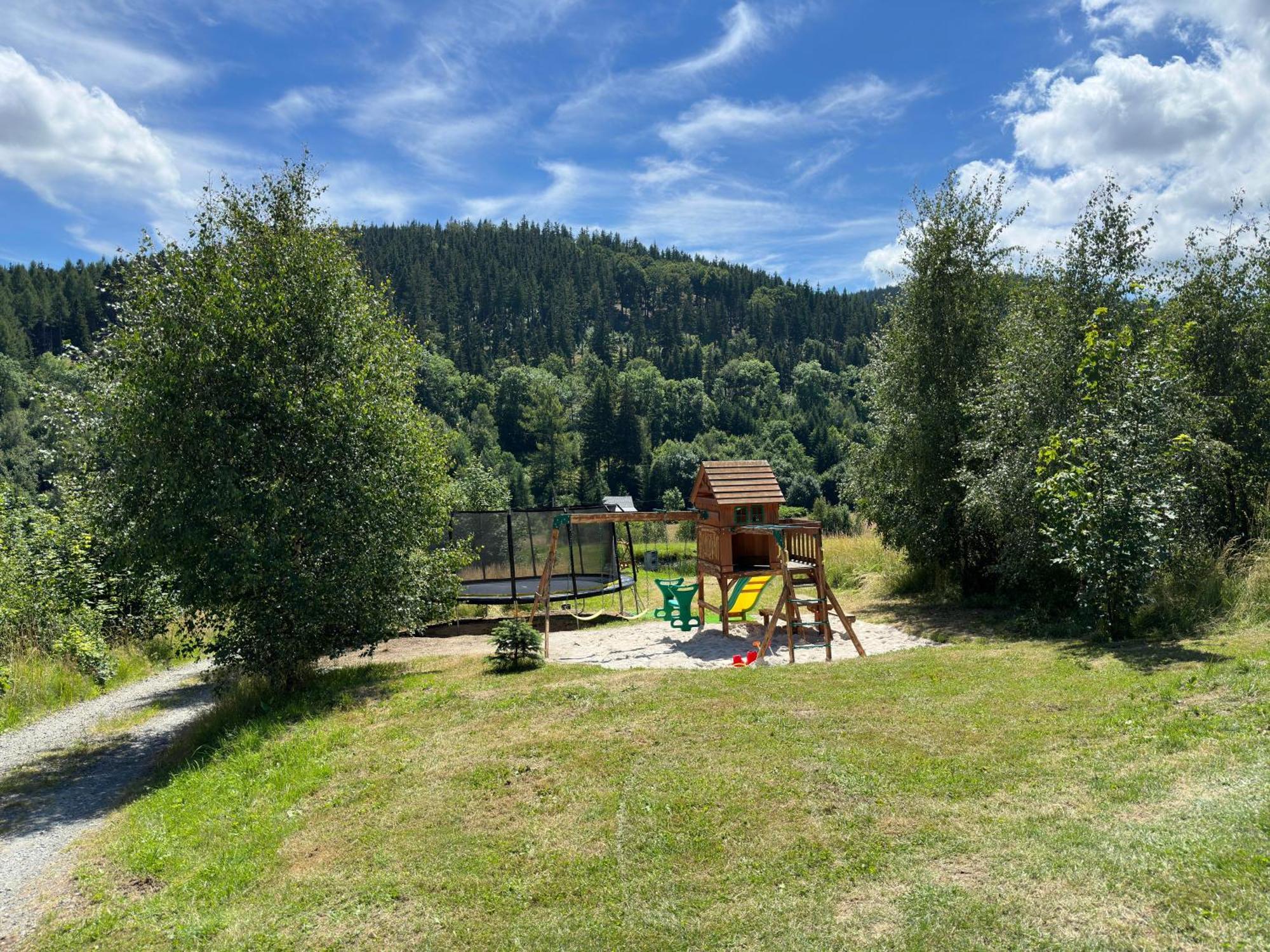 Domki W Gorach " Zielone Wzgorza " Okolice Karpacza Buitenkant foto